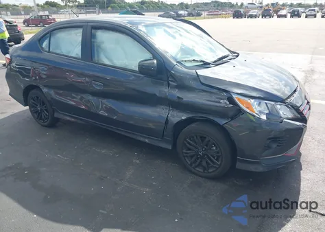 2024 Mitsubishi Mirage G4 Black Edition/Es/Le z USA, uszkodzony, nr VIN ML32FUFJ1RHF14782